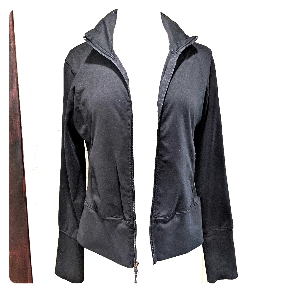 Black champion athletic jacket size M